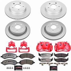 PowerStop Z36 Truck and Tow Evolution GEOMET Coated Brake Upgrade Kits with Calipers CPC2164A-36