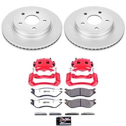 PowerStop Z36 Truck and Tow Evolution GEOMET Coated Brake Upgrade Kits with Calipers for 2002 RAM 1500 - CPC2165-36