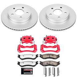 PowerStop Z36 Truck and Tow Evolution GEOMET Coated Brake Upgrade Kits with Calipers for 2003-2005 RAM 1500 - CPC2167-36
