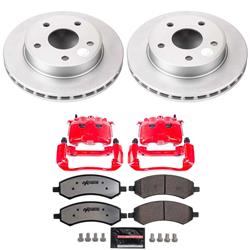 PowerStop Z36 Truck and Tow Evolution GEOMET Coated Brake Upgrade Kits with Calipers for 2005-2008 DAKOTA, 2006-2009 RAIDER - CPC2193-36