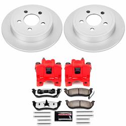 PowerStop Z36 Truck and Tow Evolution GEOMET Coated Brake Upgrade Kits with Calipers for 2003-2007 LIBERTY, 2003-2006 WRANGLER - CPC2197-36