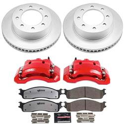 PowerStop Z36 Truck and Tow Evolution GEOMET Coated Brake Upgrade Kits with Calipers for 2003-2008 RAM 3500, RAM 2500, 2006-2008 RAM 1500 - CPC2203-36