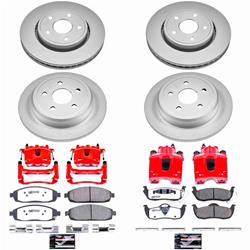 PowerStop Z36 Truck and Tow Evolution GEOMET Coated Brake Upgrade Kits with Calipers for 2006-2010 COMMANDER, 2005-2010 GRAND CHEROKEE - CPC2220-36