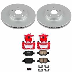 PowerStop Z23 Evolution Sport Brake Upgrade Kits with Calipers for 2003-2005 CELICA, 2005-2010 TC - CPC2313-23