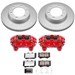 PowerStop Z36 Truck and Tow Evolution GEOMET Coated Brake Upgrade Kits with Calipers for 2001-2002 SEQUOIA, 2000-2002 TUNDRA - CPC2323-36