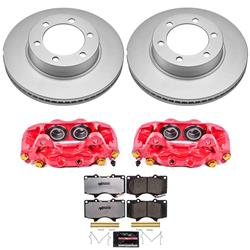 PowerStop Z36 Truck and Tow Evolution GEOMET Coated Brake Upgrade Kits with Calipers for 2001-2007 SEQUOIA, 2000-2006 TUNDRA - CPC2324-36