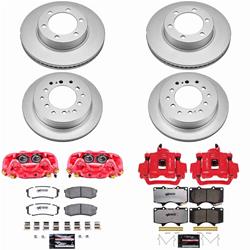 PowerStop Z36 Truck and Tow Evolution GEOMET Coated Brake Upgrade Kits with Calipers for 2001-2007 SEQUOIA - CPC2325-36