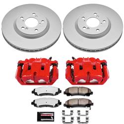 PowerStop Z36 Truck and Tow Evolution GEOMET Coated Brake Upgrade Kits with Calipers for 2006-2011 RIDGELINE - CPC2429-36