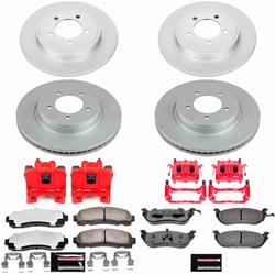 PowerStop Z36 Truck and Tow Evolution GEOMET Coated Brake Upgrade Kits with Calipers for 2002-2005 EXPLORER, MOUNTAINEER - CPC2722-36