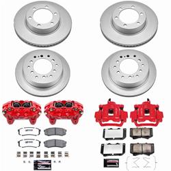 PowerStop Z36 Truck and Tow Evolution GEOMET Coated Brake Upgrade Kits with Calipers for 2001-2002 SEQUOIA - CPC2756-36