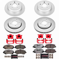 PowerStop Z36 Truck and Tow Evolution GEOMET Coated Brake Upgrade Kits with Calipers for 2007-2017 WRANGLER, 2018 WRANGLER JK - CPC2798-36