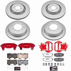 PowerStop Z36 Truck and Tow Evolution GEOMET Coated Brake Upgrade Kits with Calipers for 2008-2015 SEQUOIA, 2007-2015 TUNDRA - CPC2813A-36