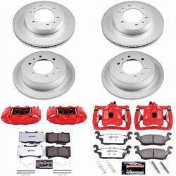 PowerStop Z36 Truck and Tow Evolution GEOMET Coated Brake Upgrade Kits with Calipers for 2006-2010 H3, 2009-2010 H3T - CPC2820-36