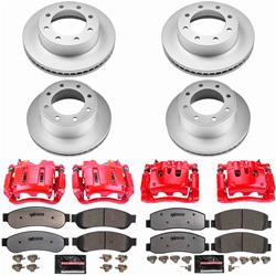 PowerStop Z36 Truck and Tow Evolution GEOMET Coated Brake Upgrade Kits with Calipers for 2007-2008 F-250 SUPER DUTY, 2007-2010 F-350 SUPER DUTY - CPC2895-36