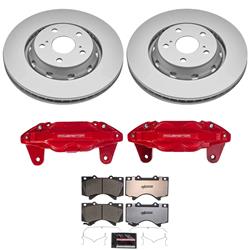 PowerStop Z36 Truck and Tow Evolution GEOMET Coated Brake Upgrade Kits with Calipers for 2008-2015 SEQUOIA, 2007-2015 TUNDRA - CPC2952A-36