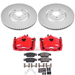 PowerStop Z23 Evolution Sport Brake Upgrade Kits with Calipers for 2007-2008 G35, 2008-2013 G37, 2014-2015 Q60 - CPC3022B-23