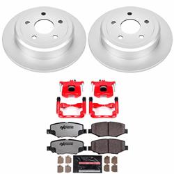 PowerStop Z36 Truck and Tow Evolution GEOMET Coated Brake Upgrade Kits with Calipers for 2007-2017 WRANGLER, 2018 WRANGLER JK - CPC3090-36