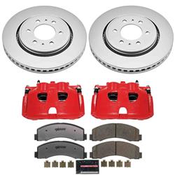 PowerStop Z36 Truck and Tow Evolution GEOMET Coated Brake Upgrade Kits with Calipers for 2010-2021 EXPEDITION, NAVIGATOR, 2010-2011 F-150 - CPC3167-36