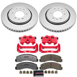 PowerStop Z36 Truck and Tow Evolution GEOMET Coated Brake Upgrade Kits with Calipers for 2012-2020 F-150 - CPC3167A-36