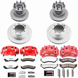PowerStop Z36 Truck and Tow Evolution GEOMET Coated Brake Upgrade Kits with Calipers for 2003-2005 E-350 CLUB WAGON, 1999 E-350 ECONOLINE CLUB WAGON, 1999-2007 E-350 SUPER DUTY - CPC4435-36