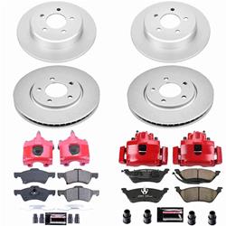 PowerStop Z23 Evolution Sport Brake Upgrade Kits with Calipers for 2001-2007 CARAVAN, GRAND CARAVAN, TOWN & COUNTRY - CPC4458-23