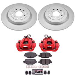 PowerStop - Disc Brake Kits for 2011-2016 EXPLORER, 2010-2019 FLEX, 2013-2019 TAURUS - CPC4744-23