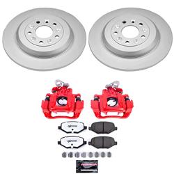 PowerStop Z36 Truck and Tow Evolution GEOMET Coated Brake Upgrade Kits with Calipers for 2009 FLEX, 2009-2012 MKS - CPC4744A-36