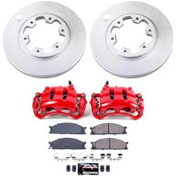 PowerStop Z23 Evolution Sport Brake Upgrade Kits with Calipers for 1993-1994 D21, 1999-2002 FRONTIER - CPC4837A-23
