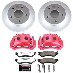 PowerStop Z36 Truck and Tow Evolution GEOMET Coated Brake Upgrade Kits with Calipers for 2000-2001 RAM 1500 - CPC5142-36