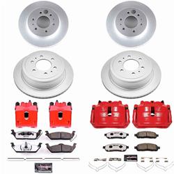 PowerStop Z36 Truck and Tow Evolution GEOMET Coated Brake Upgrade Kits with Calipers for 2009 F-150 - CPC5335-36