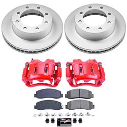 PowerStop Z23 Evolution Sport Brake Upgrade Kits with Calipers for 2009-2011 F-250 SUPER DUTY, 2010-2011 F-350 SUPER DUTY - CPC5412-23