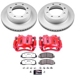 PowerStop Z36 Truck and Tow Evolution GEOMET Coated Brake Upgrade Kits with Calipers for 2009-2011 F-250 SUPER DUTY, 2010-2011 F-350 SUPER DUTY - CPC5412-36