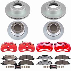 PowerStop Z36 Truck and Tow Evolution GEOMET Coated Brake Upgrade Kits with Calipers for 2009-2012 RAM 3500 - CPC5458A-36