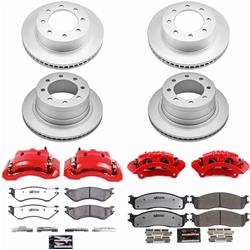 PowerStop Z36 Truck and Tow Evolution GEOMET Coated Brake Upgrade Kits with Calipers for 2003-2008 RAM 3500, RAM 2500, 2006-2008 RAM 1500 - CPC5468-36