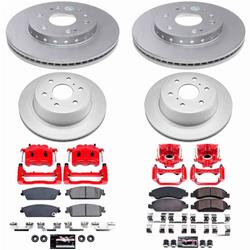 PowerStop Z23 Evolution Sport Brake Upgrade Kits with Calipers for 2008-2014 TAHOE - CPC5520-23