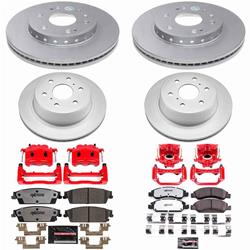 PowerStop Z36 Truck and Tow Brake Upgrade Kits with Calipers for 2008-2014 TAHOE - CPC5520-36