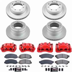 PowerStop Z23 Evolution Sport Brake Upgrade Kits with Calipers for 2010-2011 F-350 SUPER DUTY, 2010-2012 F-450 SUPER DUTY - CPC5574-23