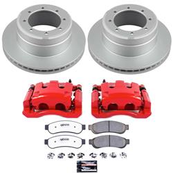 PowerStop Z36 Truck and Tow Brake Upgrade Kits with Calipers for 2010-2012 F-350 SUPER DUTY, F-450 SUPER DUTY - CPC5579-36