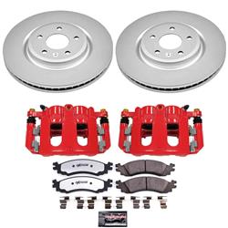 PowerStop Z36 Truck and Tow Evolution GEOMET Coated Brake Upgrade Kits with Calipers for 2011-2012 TAURUS - CPC5581-36