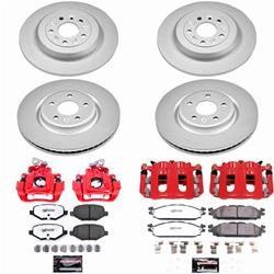 PowerStop Z36 Truck and Tow Evolution GEOMET Coated Brake Upgrade Kits with Calipers for 2011-2012 MKS - CPC5584A-36