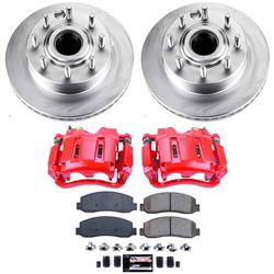 PowerStop Z23 Evolution Sport Brake Upgrade Kits with Calipers for 2007-2008 F-250 SUPER DUTY, 2007-2010 F-350 SUPER DUTY - CPC5585-23