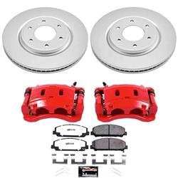 PowerStop Z36 Truck and Tow Evolution GEOMET Coated Brake Upgrade Kits with Calipers for 2012-2015 ARMADA, 2011-2024 TITAN - CPC5821-36