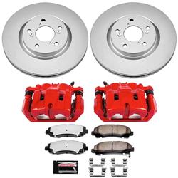 PowerStop Z36 Truck and Tow Evolution GEOMET Coated Brake Upgrade Kits with Calipers for 2009-2014 TL - CPC5855-36