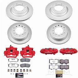 PowerStop Z36 Truck and Tow Evolution GEOMET Coated Brake Upgrade Kits with Calipers for 2010-2015 4RUNNER, GX460 - CPC5874-36