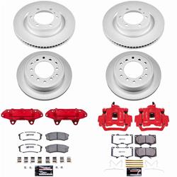 PowerStop Z36 Truck and Tow Evolution GEOMET Coated Brake Upgrade Kits with Calipers for 2015-2024 4RUNNER, 2016-2023 GX460 - CPC5874A-36