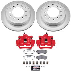 PowerStop Z36 Truck and Tow Evolution GEOMET Coated Brake Upgrade Kits with Calipers for 2010-2024 4RUNNER, 2010-2023 GX460 - CPC5875-36