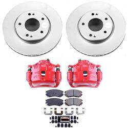 PowerStop Z23 Evolution Sport Brake Upgrade Kits with Calipers for 2010-2011 SOUL - CPC5913-23