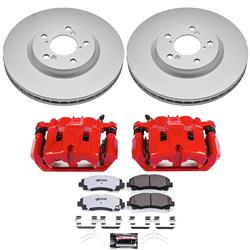 PowerStop Z36 Truck and Tow Evolution GEOMET Coated Brake Upgrade Kits with Calipers for 2012-2014 RIDGELINE - CPC5939-36
