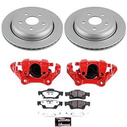 PowerStop Z36 Truck and Tow Evolution GEOMET Coated Brake Upgrade Kits with Calipers for 2011-2026 DURANGO, 2011-2021 GRAND CHEROKEE, 2022 GRAND CHEROKEE WK - CPC5953-36