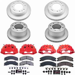 PowerStop Z23 Evolution Sport Brake Upgrade Kits with Calipers for 2012-2019 SIERRA 3500 HD, SILVERADO 3500 HD - CPC6260-23